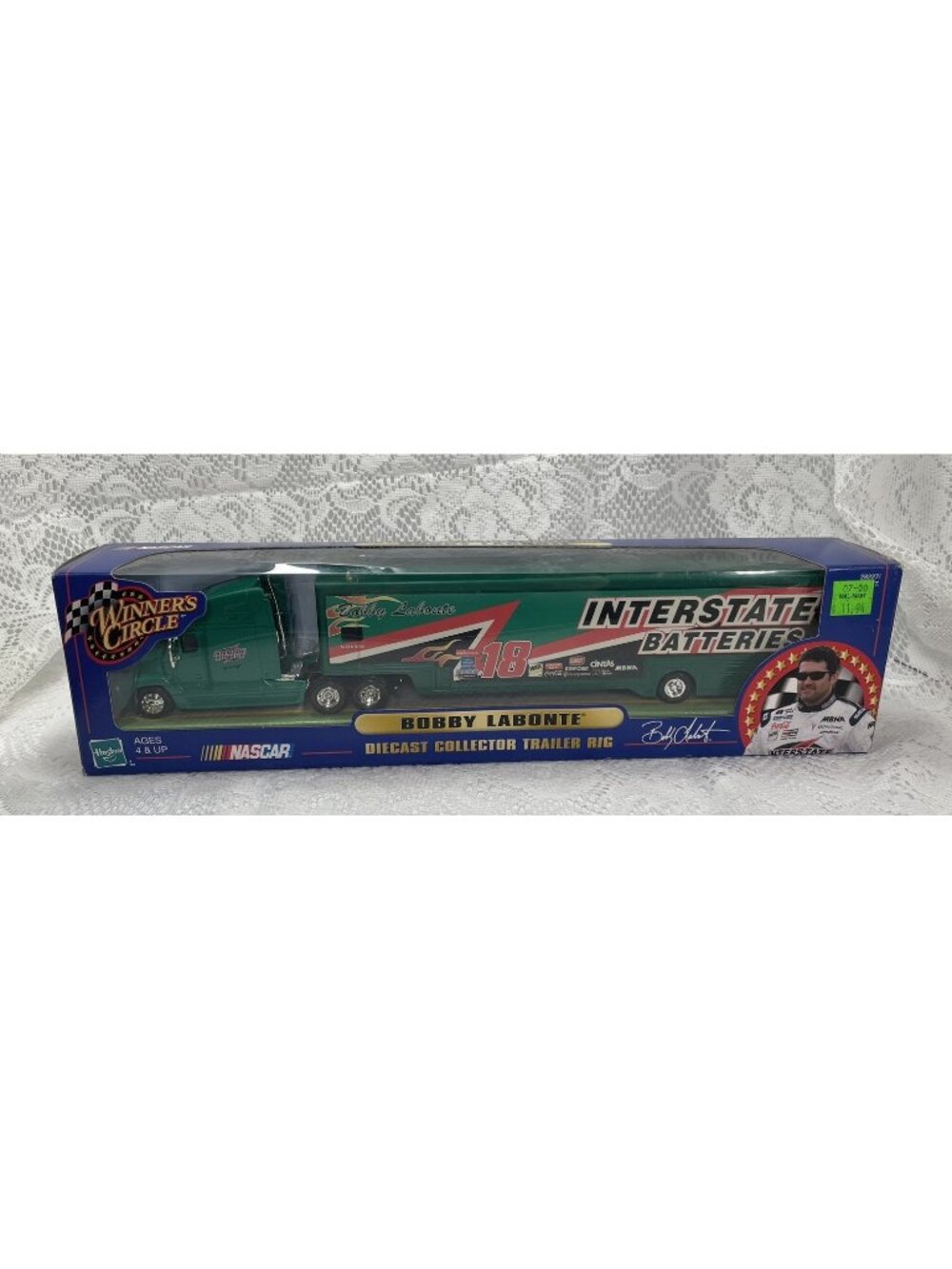 2000 Winners Circle NASCAR Bobby Labonte Diecast Collector Trailer Rig #18